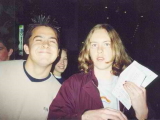 Me (right) pictured here with Ben Gillies of silverchair